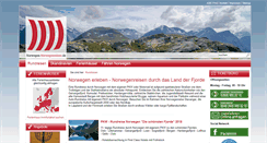 Desktop Screenshot of norwegen-norwegenreisen.de